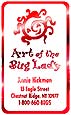 Foil Label for Art of the Bug Lady