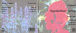 Aaron Copland CD Cover