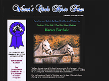 Winner's Circle Horse Farm Web Site